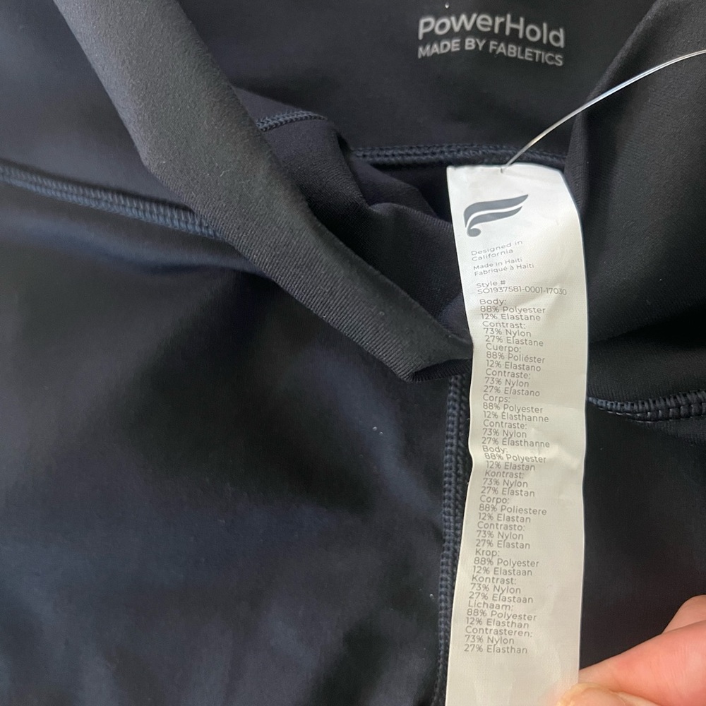 Fabletics High-Waisted powerhold 9'' Short - Picture 5 of 5